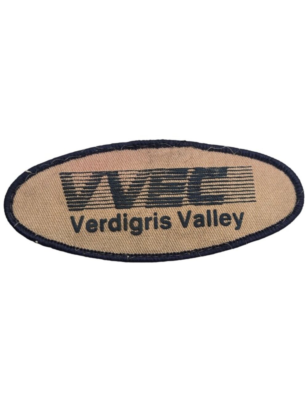 Verdigris Valley Electric Coop  VVEC Sew-On Patch Logo Uniform Collinsville OK